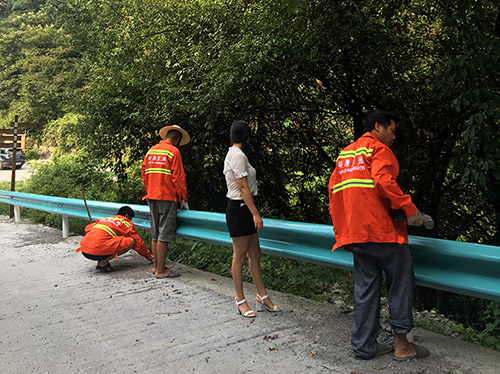 鄉村公路護欄安裝